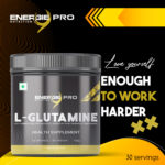 Energie9 Pro L-Glutamine Unflavoured 150gm